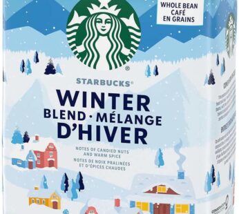 Starbucks Winter Blend Espresso roast Whole Bean Coffee, 100% Arabica Coffee, Medium Roast, 1.13 Kg