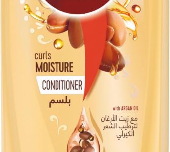 SUNSILK Conditioner For Deep Nourishment & Curl Definition with Argan Oil, 24hr Fragrance 350ml