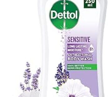 Dettol Sensitive Showergel & Bodywash for effective Germ Protection & Personal Hygiene (protects aga