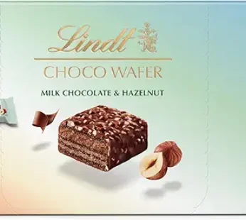 Lindt Wafer Hazelnut Multipack 120 gm