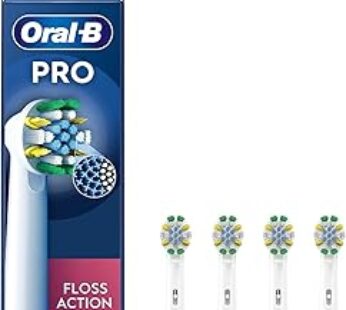 Oral-B Pro Floss Action Electric Toothbrush Head, X-Shaped and Interdental Bristles for Deeper Plaqu