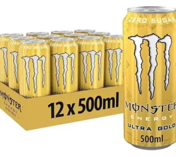 Monster Ultra Gold 500Ml x 12