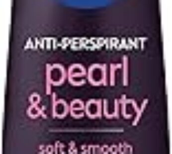 NIVEA Antiperspirant for Women, Pearl & Beauty, Black Pearl & Perfume Oils, Spray 150ml