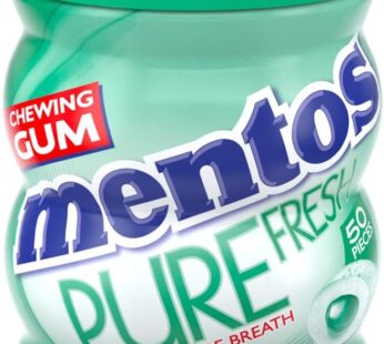 Mentos Perfetti Pure Fresh Chewing Gum Spearmint Sugar Free 50pcs