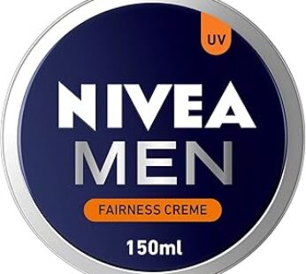 NIVEA MEN Face, Body & Hands Cream, Fairness Fair & Even Skin Tone, Tin 150ml