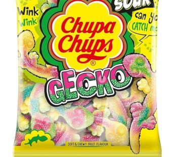 Chupa Chups Sour Gecko Jelly Candy 90g