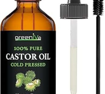 GreenIVe – 100% Pure Castor Oil – Cold Pressed – Hexane Free – Exclusively on Amazon … (120ml)