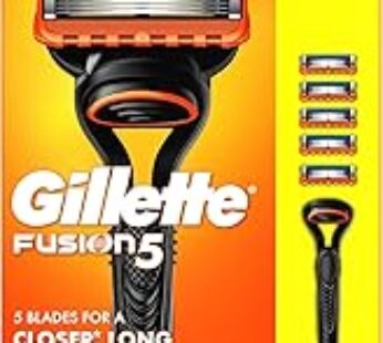 Gillette Fusion Handle + 5 Blades