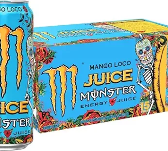 Monster Energy Juice Mango 16 Ounce Pack Of 15