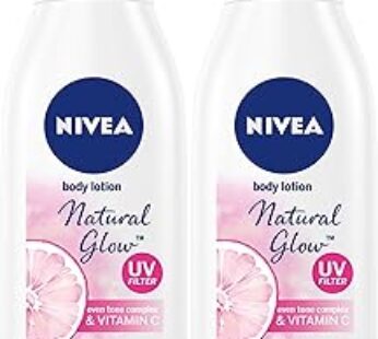 NIVEA Body Lotion Even Tone, Natural Fairness Complex & Vitamin C, All Skin Types, 2x400ml