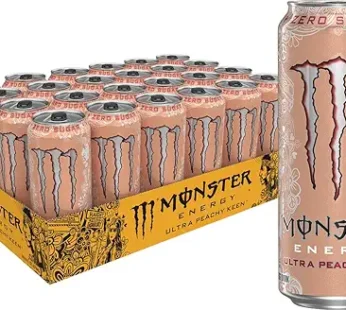 Monster Ultra Peach 16 Ounce Pack Of 24