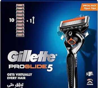 Gillette Proglide5 Handle + 10 Blades