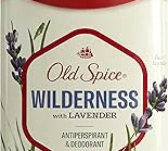 Old Spice Antiperspirant Deodorant for Men Inspired by Nature Wilderness With Lavender Invisible Sol