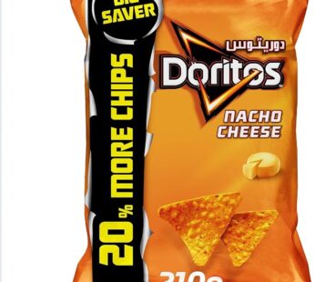 Doritos Nacho Cheese Tortilla Chips, 210g