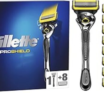 Gillette ProShield Razor for Men – 9 Blades