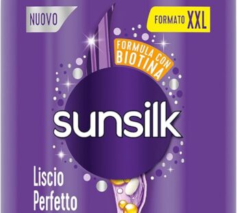 Sunsilk, Perfect Smooth Shampoo, Shampoo for Long-Lasting Straight and Silky Hair, Active Fusion For