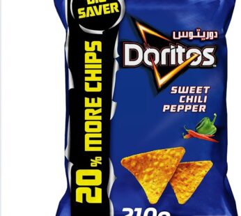 Doritos Sweet Chili Pepper Tortilla Chips, 210g