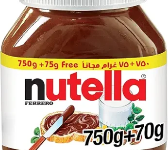 Nutella Hazelnut With Cocoa 750g + 75g