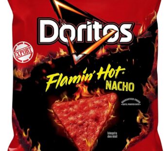 Doritos Flamin Hot Nacho Tortilla Chips 3.25 OZ (92g) – Export