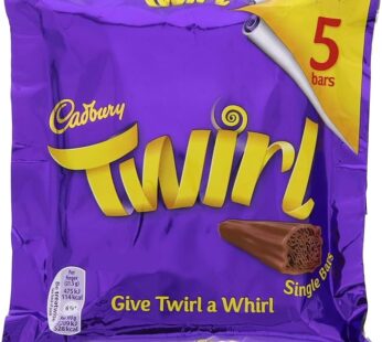 Cadbury Twirl Single Bars 5 x 21.5g