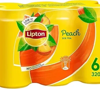 Iced Tea Peach, Non-Carbonated 320Ml x 6