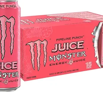 Monster Energy Juice Pipeline Punch 16 Ounce Pack Of 15