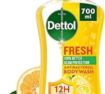 Dettol Fresh Showergel & Bodywash, Citrus & Orange Blossom Fragrance for Effective Germ Protection &