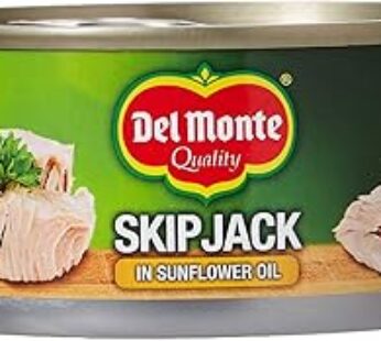 Del Monte Skip Jack Tuna Fish In Sunflower Oil, 185 Gm