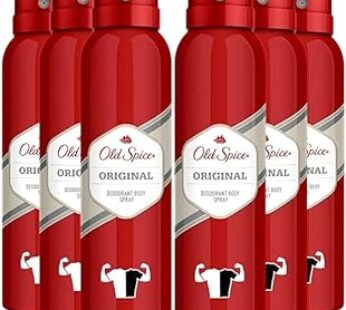 Old Spice Deodorant Body Spray, Original (150ml) Pack of 6