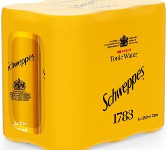 Schweppes Premium Mixer Tonic Water 6 x 250ml