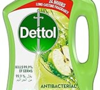 Dettol Green Apple Antibacterial Power Floor Cleaner with 3 times Powerful Cleaning (Kills 99.9% of