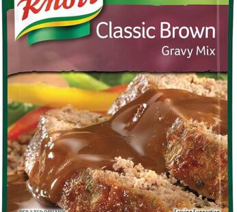 Knorr Gravy Mix – Classic Brown – 1.2 Oz – Case Of 12