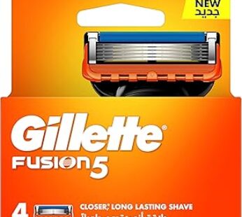 Gillette Fusion 5 Men’s Razor Blade Refills 4pcs