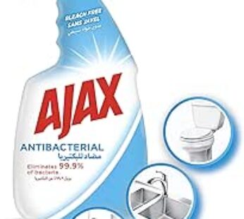 Ajax antibacterial multi-surface cleaner trigger, disinfectant sanitizer spray, kills 99.9% of germs