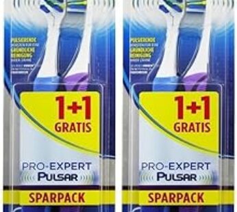 Oral -B Pro Expert Vibrating Toothbrush – 4 Pack (Color Assorted)