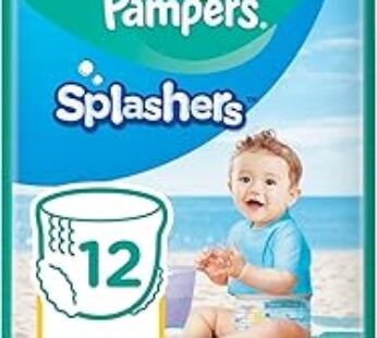 Pampers Splashers Swimming Pants, Size 3-4, 6-12 kg, Carry Pack, 12 Count