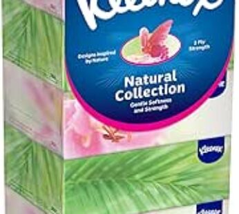 Natural Collections Facial Tissue – Pack of 5 Boxes, 170 Sheets x 2 Ply