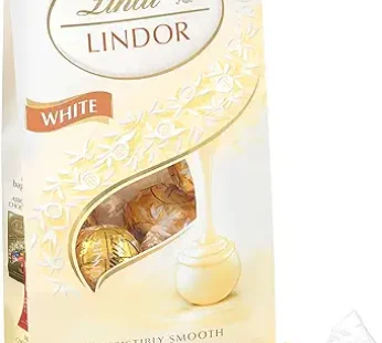 Lindt Lindor White Chocolate Truffle, 5.1 Ounce