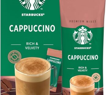 Starbucks Cappuccino Premium Instant Coffee Mix 14g Stick (5 Sticks) Box