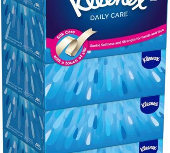 Daily Care 2 Ply Facial Tissue – 170 Sheets x 5 Boxes