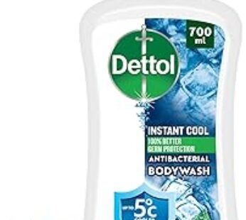 Dettol Cool Shower Gel and Body Wash Liquid for Men, For Effective Germ Protection & Personal Hygien