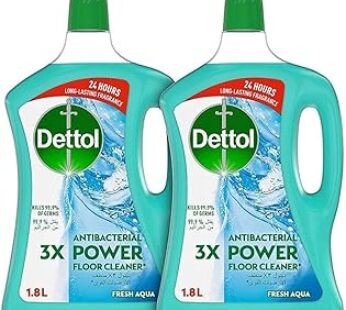 Dettol Fresh Aqua Antibacterial Power Floor Cleaner with 3 times Powerful Cleaning (Kills 99.9% of G