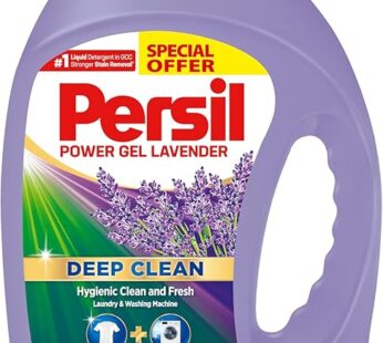 Persil Lavender Liquid Detergent Power Gel Value Pack 2.9 Litres