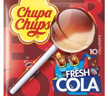 Chupa Chups Lollipop Bag Fresh Cola Flavor Candy 10pcs