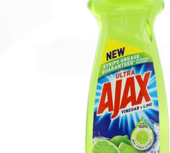 Ajax Liquid Dish Soap, Ultra Vinegar + Lime 14 oz (Pack of 5)