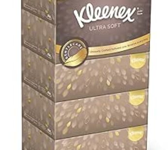 Ultra Soft Premium Facial Tissues, Pack of 5 Boxes 96 Sheets X 3 Ply