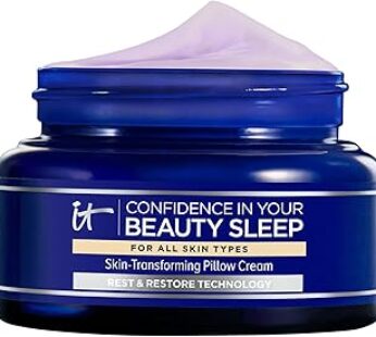 It Cosmetics Confidence In Your Beauty Sleep – Night Cream – Visibly Improves Fine Lines, Wrinkles,