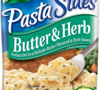 Knorr Pasta Sides Butter & Herb Fettuccini (Pack of 4) 4.4 oz Bags