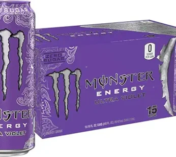 Monster Ultra Violet 16 Ounce Pack Of 15