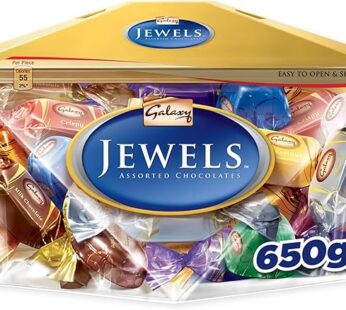 Galaxy Jewels, Assortment Chocolate Gift Box of 650g, Miniature Chocolate Pralines, Galaxy Chocolate Flavor Combination